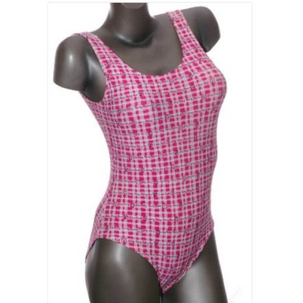 Winnie POOH Swimsuit Disney 1 pc. Lined Padded Honey Pot Bear Bee  M  NWOT